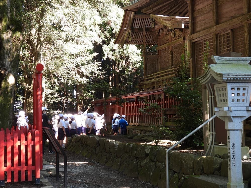 涼ヶ岡八幡神社　重要文化財