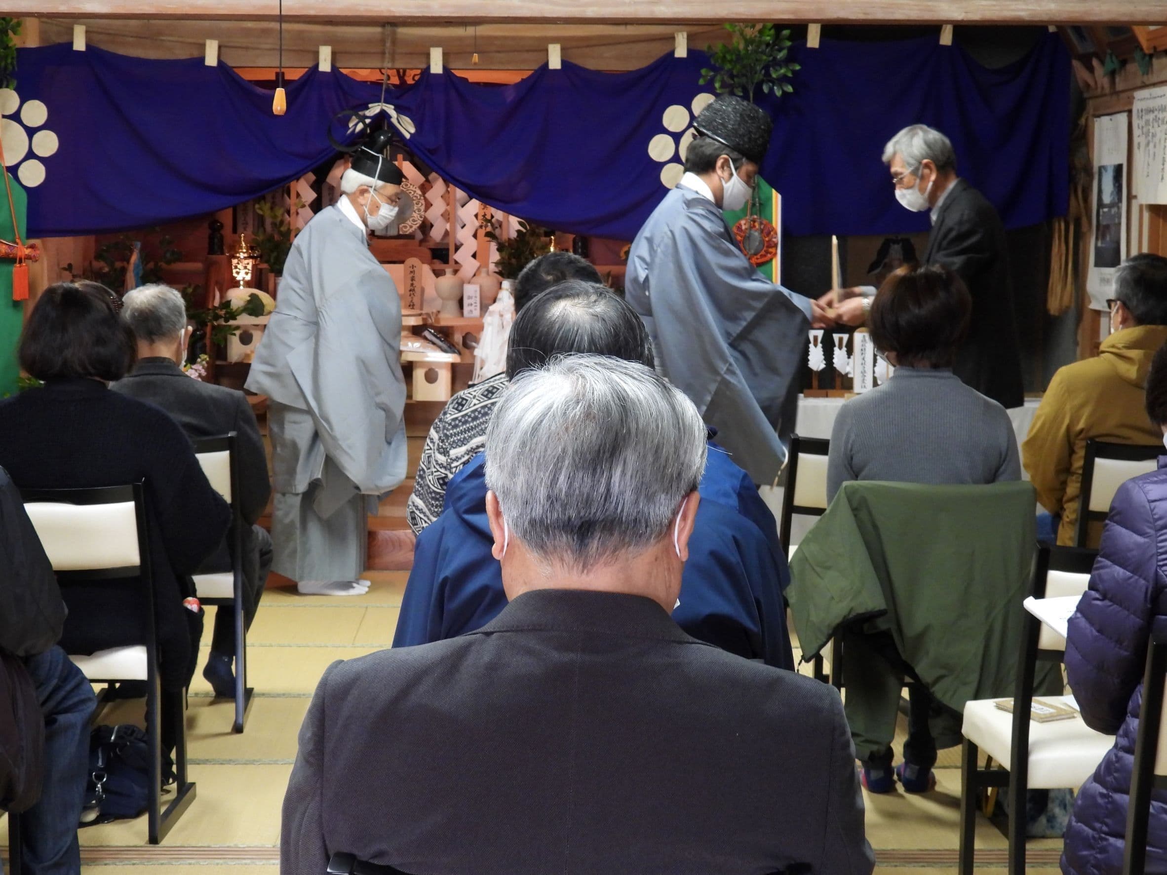 涼ヶ岡八幡神社　八幡h神道霊祭会