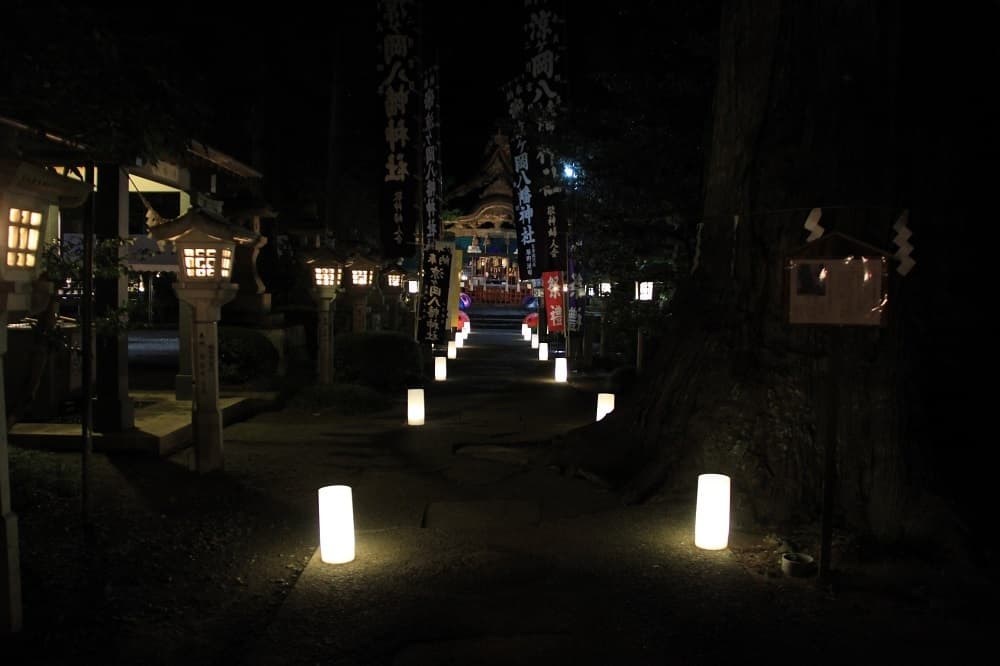 涼ヶ岡八幡神社　例大祭