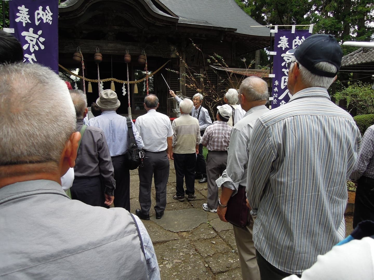 涼ヶ岡八幡神社　国重要文化財